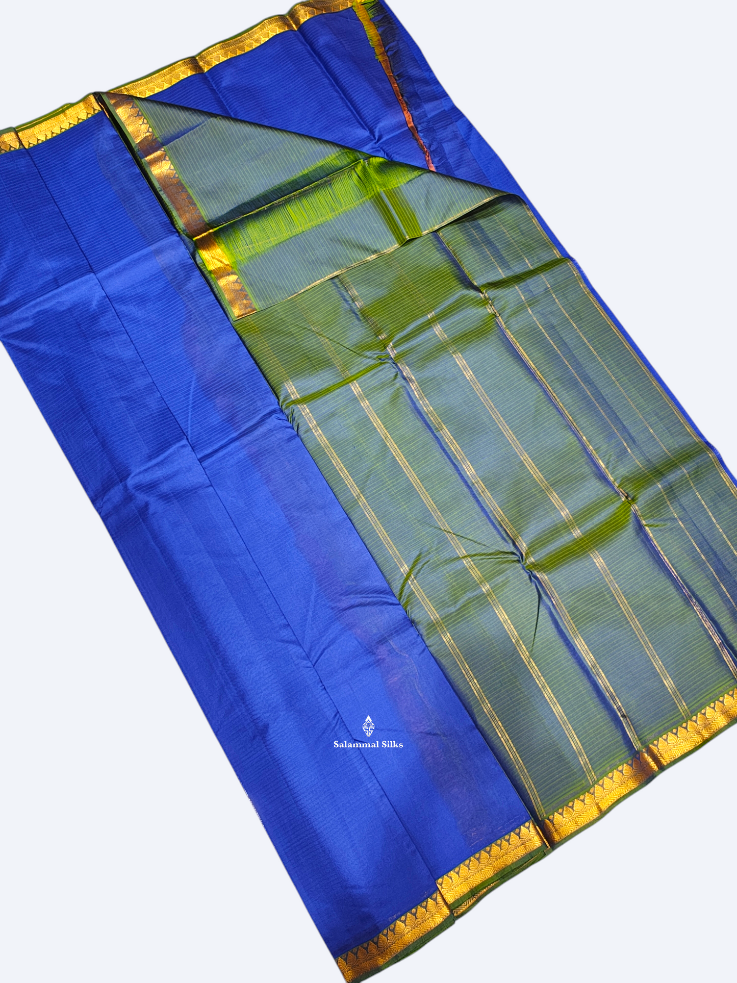 Violet Light Weight Beautiful Pure Silk Saree With Mustard Yellow Small Border