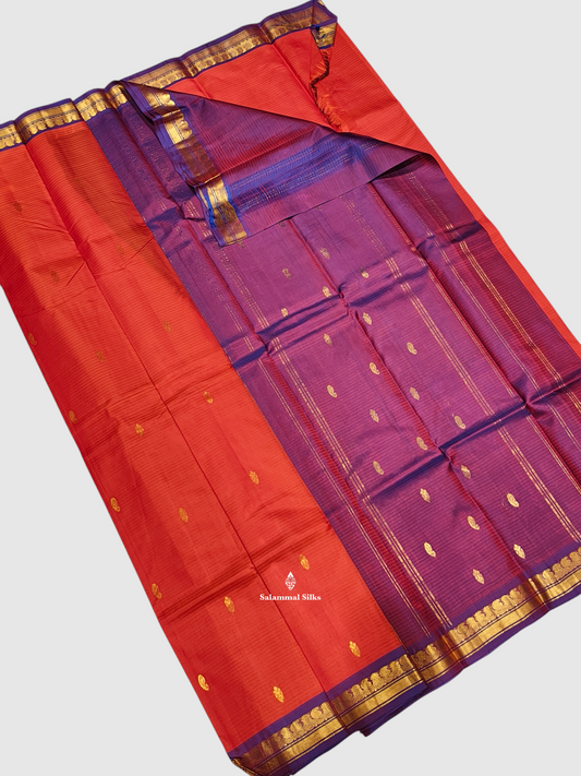 Grey Light Weight Beautiful Pure Silk Saree With Black Border