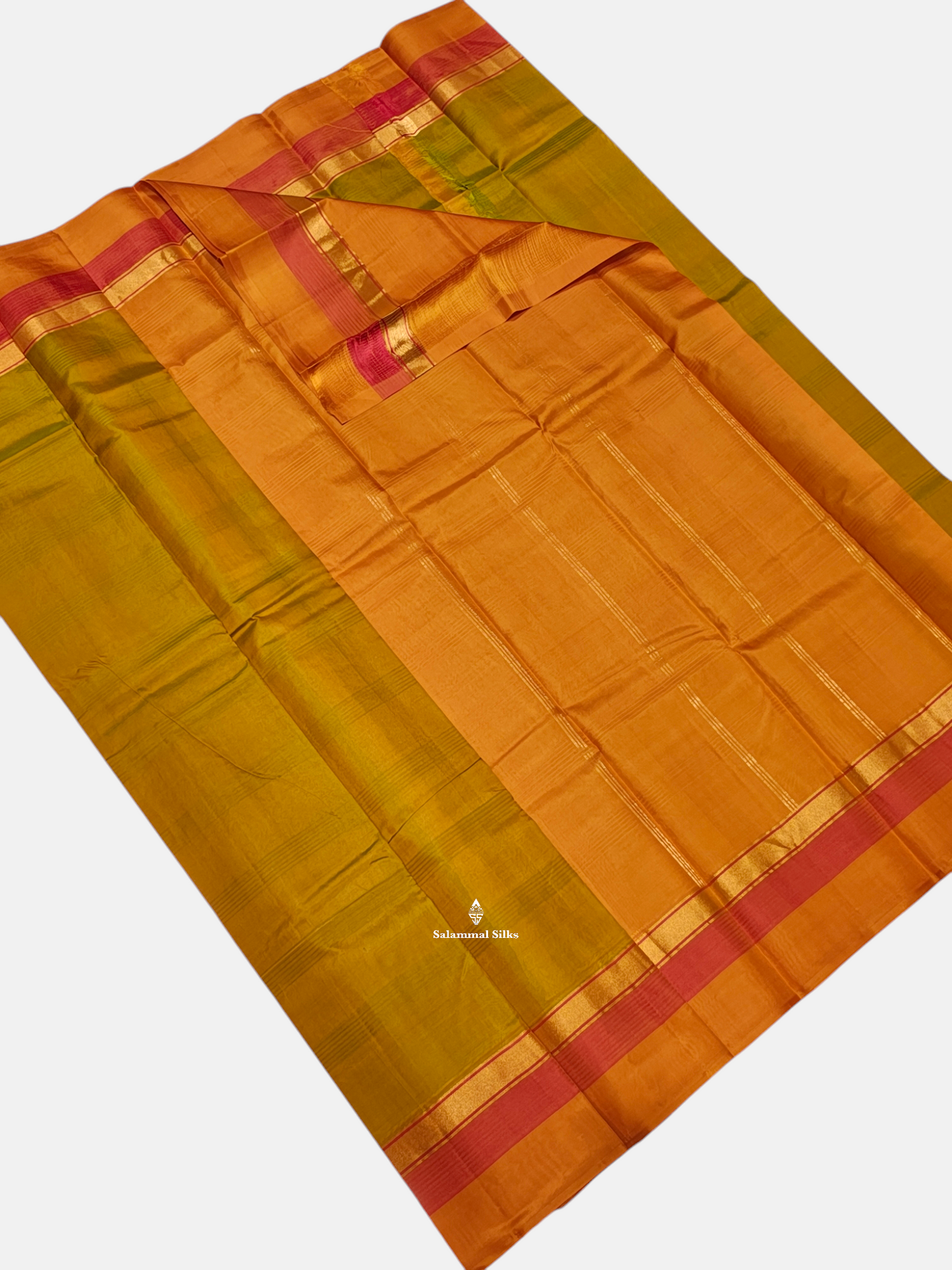 Royal Blue Light Weight Beautiful Pure Silk Saree With Three Layer Border