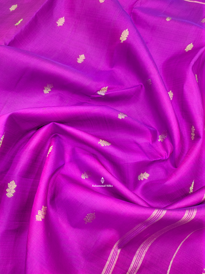 Pure Zari Vadamalli  Kanjivaram Pure Silk Saree With Blouse