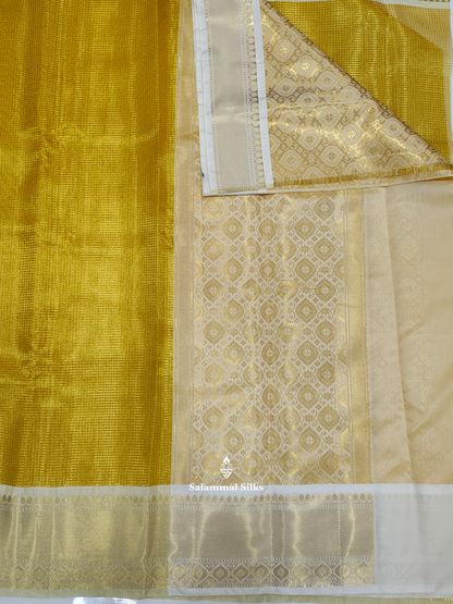 Golden Yellow Actor Nayanthara Inspired Beautiful Super Premium Fancy Saree