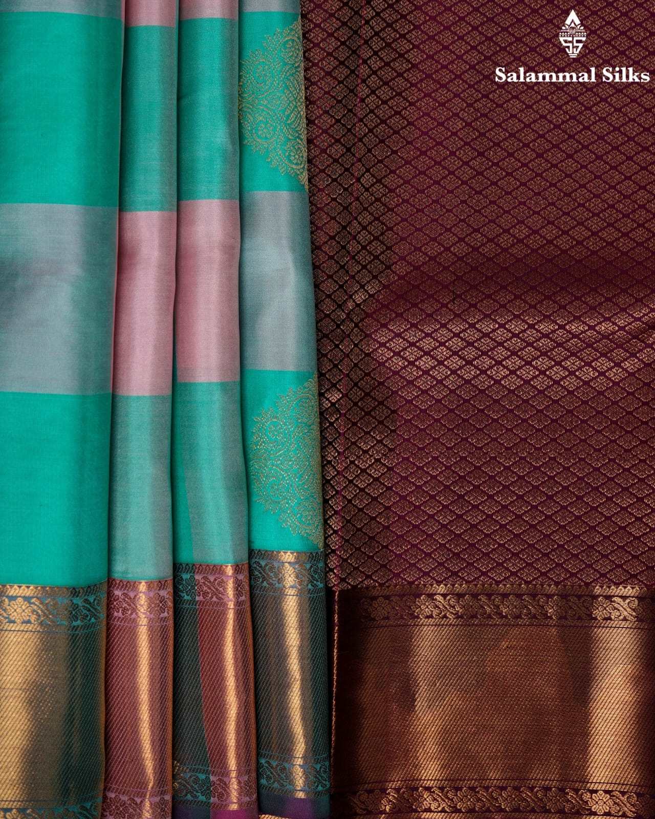 Big Palum Pazam Chekcs Silk Saree