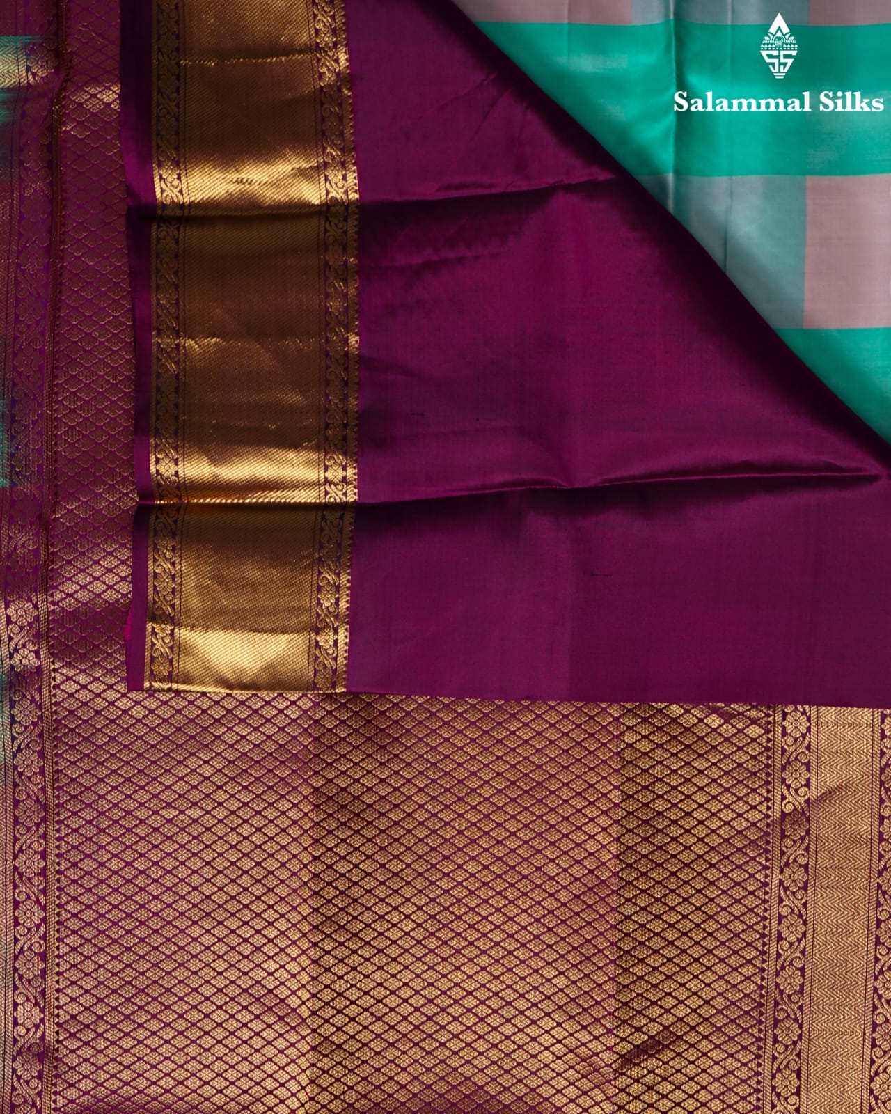 Big Palum Pazam Chekcs Silk Saree