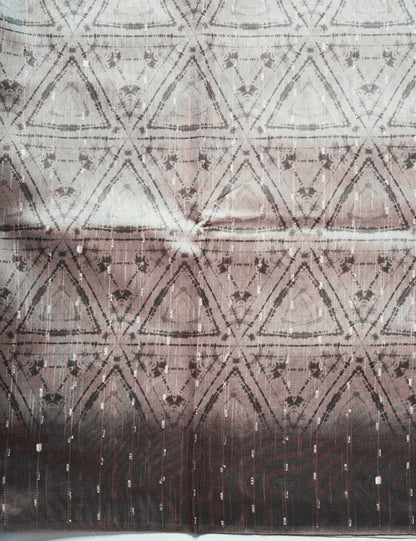 Light Grey Fancy Saree With  Blouse